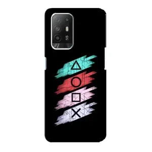 Чехол с рисунком «Значки Sony» для OPPO F19 Pro Plus 5G