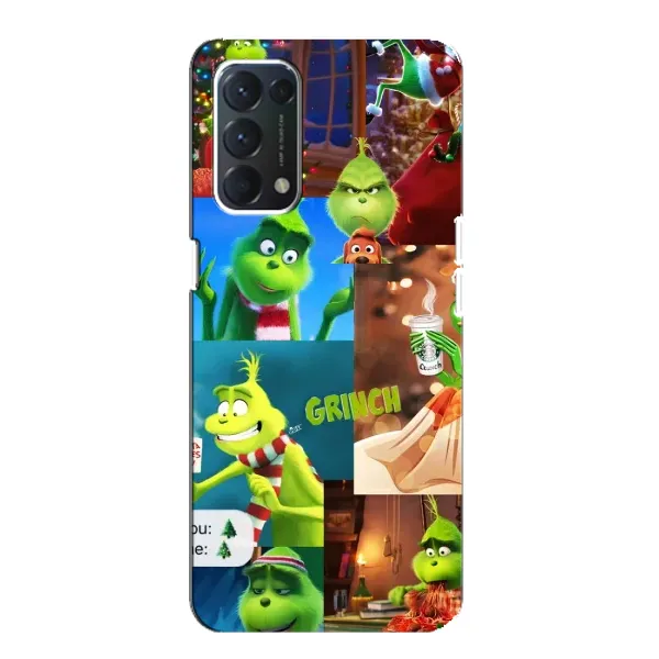 Чехол с рисунком «Арт Гринч» для OPPO F19 Чехол с рисунком «Арт Гринч» для OPPO F19