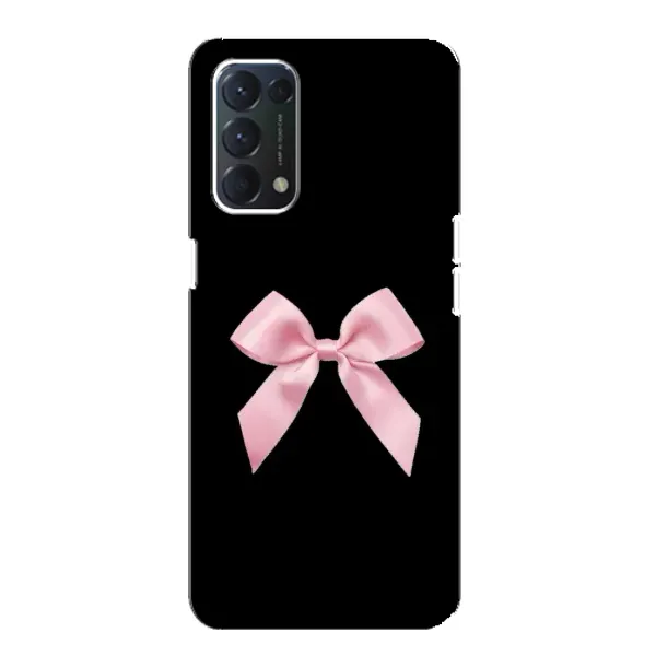 Чехол с рисунком «Бант на черном» для OPPO F19 Чехол с рисунком «Бант на черном» для OPPO F19