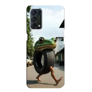 Чехол с мемами тралалело тралала для Oppo F19 (Бонека амбалабу)