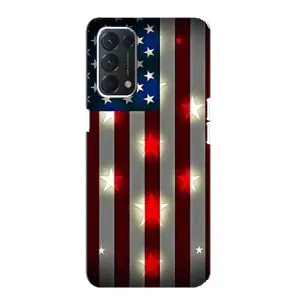 Чохол Прапор USA для Oppo F19 (Прапор США 2)