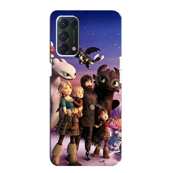 Чехол с рисунком «Герои дракона» для OPPO F19 Чехол с рисунком «Герои дракона» для OPPO F19