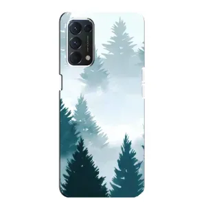 Літній Чохол на Oppo F19 (Гірський Ліс)