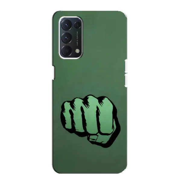 Чехол с рисунком «Халк» для OPPO F19