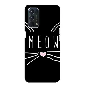 Бампер з зображенням Котиків для Оппо Ф19 (КОТИК MEOW)