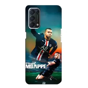 Чехол (TPU) с Футболистом на Oppo F19 (MBAPPE)