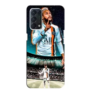 Силиконовый Чехол Oppo F19 (Неймар ПСЖ)