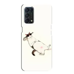 Чохол на тематику: Коти для OPPO F19 (Відпочинок)