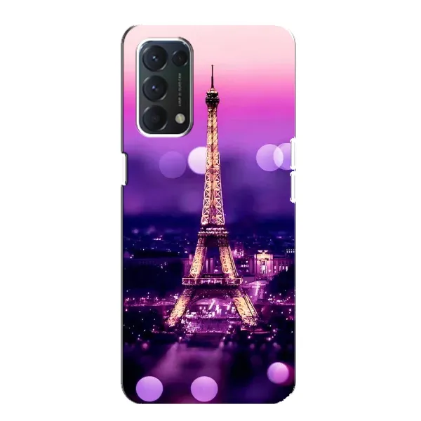 Чехол с рисунком «Париж башня» для OPPO F19 Чехол с рисунком «Париж башня» для OPPO F19