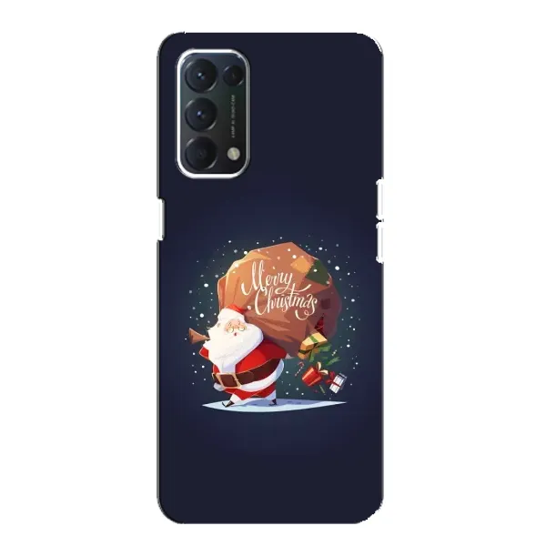 Чехол с рисунком «Подарки от Санты» для OPPO F19 Чехол с рисунком «Подарки от Санты» для OPPO F19