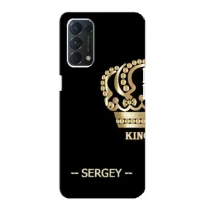 Чехлы с мужскими именами для Oppo F19 (SERGEY)
