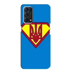 Чехол с картинкой (Патриотический ГЕРБ) на Oppo F19 (Super - Герб)