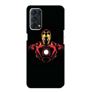 Чехол Супергерой Железный человек на Oppo F19 (Железный человек)