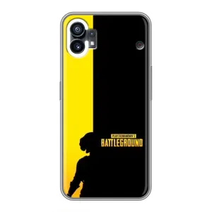 Чохол (TPU) з картинкою "Лого Пабг" на ОППО Ф31 (Battlegrounds)