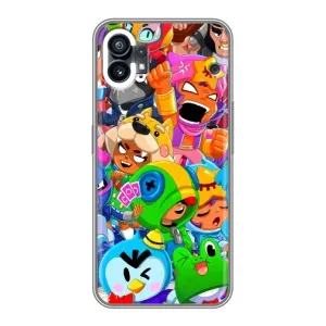 Силиконовый Чехол на OPPO F31 с картинкой Brawl Stars (Brawl-Stars)
