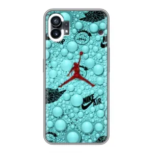 Силиконовый Чехол Nike Air Jordan на ОППО Ф31 (Джордан Найк)