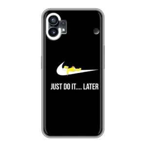 Силиконовый Чехол на OPPO F31 с картинкой Nike (Later)