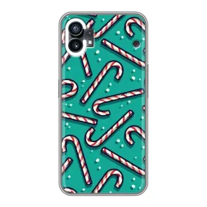 Силіконовий бампер на різдво для OPPO F31 (Льодяники)
