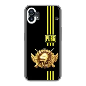 Чохол (TPU) з картинкою "Лого Пабг" на ОППО Ф31 (Логотип PUPG)