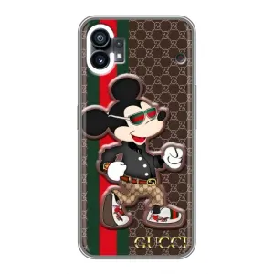 Чехлы Бренд GUCCI для OPPO F31 (Маус Гуччи)