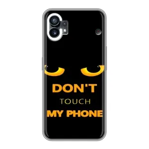 Чохол з Прикольним Принтом на OPPO F31 (Не чіпай мій телефон)