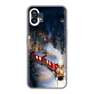 Силіконовий бампер на різдво для OPPO F31 (Потяг)