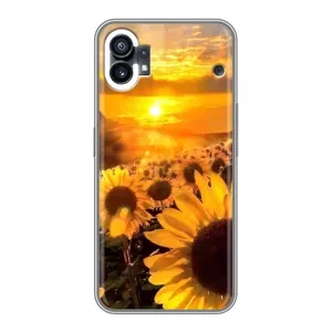 Чохол з Квітами для OPPO F31 (поле соняшників)