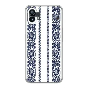 Силіконовый Чохол на OPPO F31 з картинкой Вишиванки (Синя вишиванка)