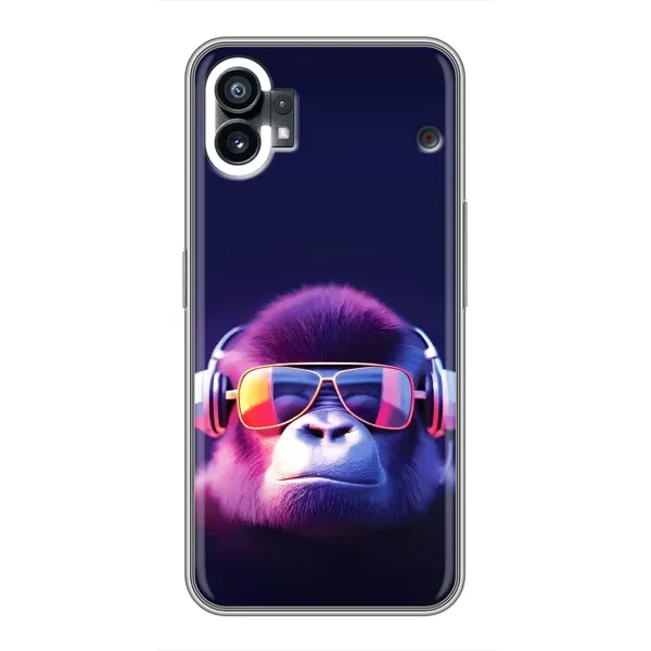 Чехол с рисунком «Стильная обезьяна» для OPPO F31