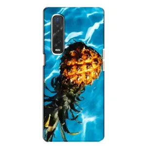 Чохол з зображенням смачної їжі для Oppo Find X2 (Ананас)