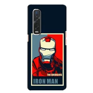 Чохол Супергерой Залізна Людина на Oppo Find X2 (Art Iron man)