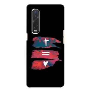 Чехлы для Oppo Find X2 (Для Христиан) (Атрибутика)