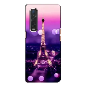 Фотограффия - Чехол с Эйфелевой башней на Oppo Find X2