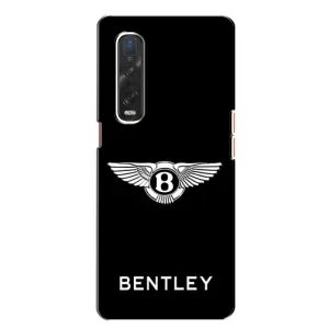 Чохли з тематикою "Круті машини" на Oppo Find X2 (Logo Bentley)