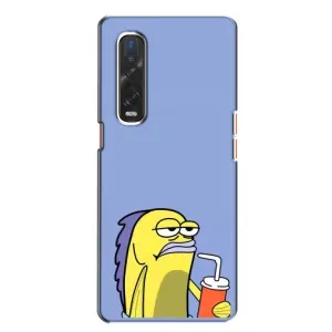 Чехол с рисунком «Безразличие» для OPPO Find X2