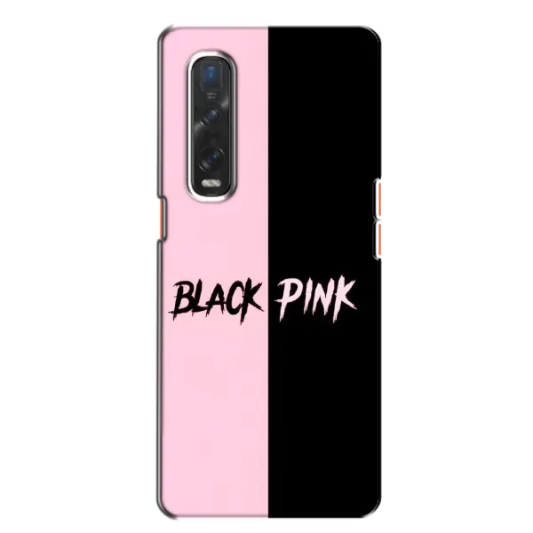 Чехол с рисунком «BLACK PINK» для OPPO Find X2