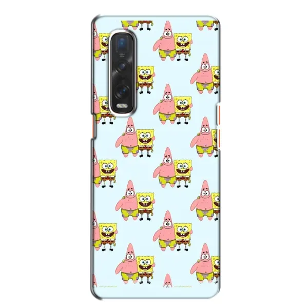 Чехол с рисунком «Боб и Патрик» для OPPO Find X2
