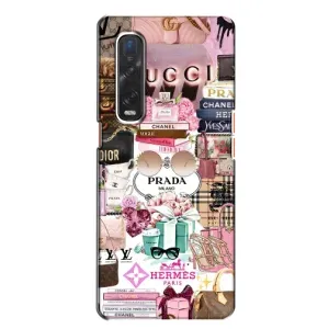 Чехол (Dior, Prada, YSL, Chanel) для Oppo Find X2 (Бренды)