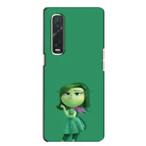 Чехол Головоломка для Oppo Find X2 - (AlphaPrint) (Брезгливость)