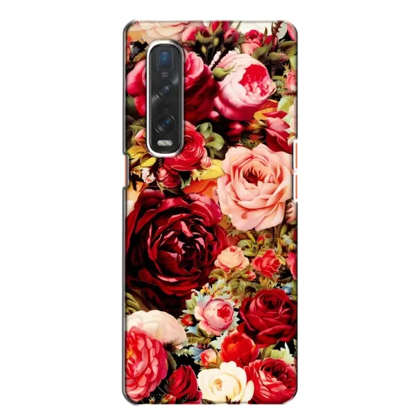 Чехол с рисунком «Букет цветов» для OPPO Find X2 Чехол с рисунком «Букет цветов» для OPPO Find X2