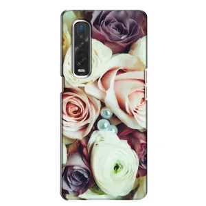 Чехлы с принтом Розочки для Oppo Find X2 (Букет РОЗ)