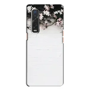 Чехлы с тематикой "ЦВЕТЫ" на Oppo Find X2 (Цветы на стене)