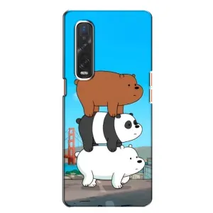 Чехлы с Пандами на Oppo Find X2 (Друзья)