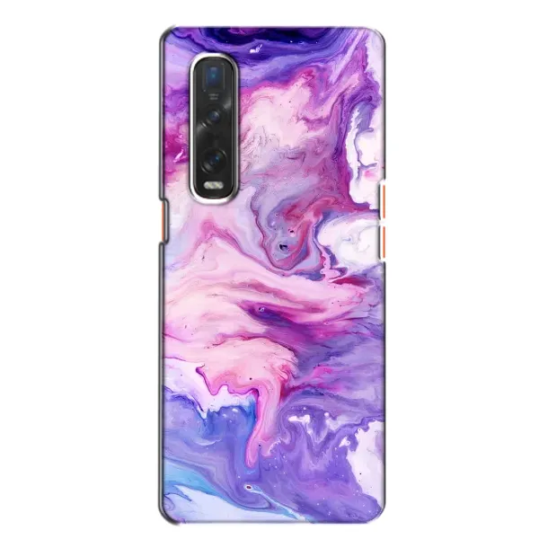 Чехол с рисунком «Фиолетовый мрамор» для OPPO Find X2 Чехол с рисунком «Фиолетовый мрамор» для OPPO Find X2
