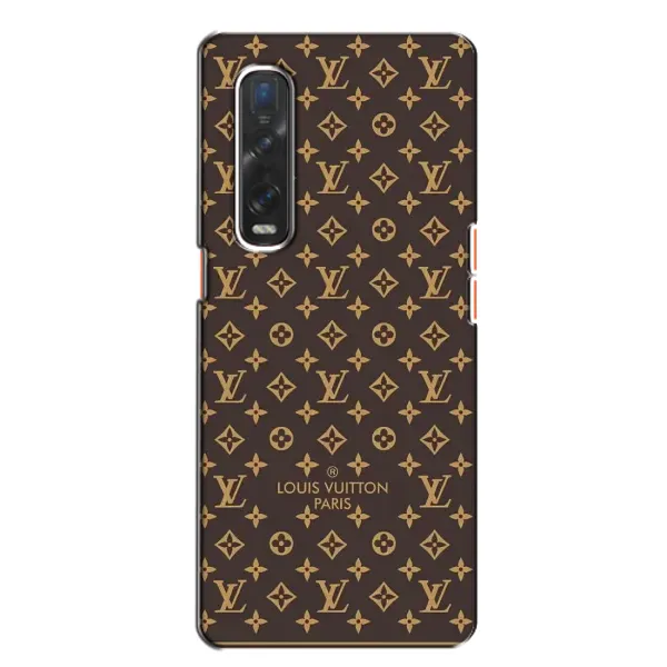 Чехол с рисунком «Фон Луи Виттон» для OPPO Find X2
