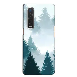 Літній Чохол на Oppo Find X2 (Гірський Ліс)