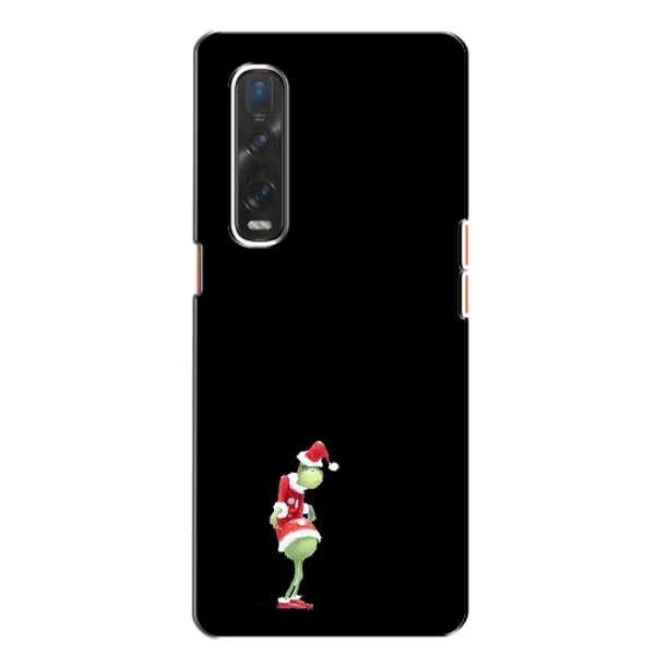 Чехол с рисунком «Гринч на чорном» для OPPO Find X2 Чехол с рисунком «Гринч на чорном» для OPPO Find X2