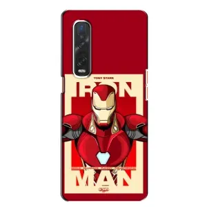 Чохол Супергерой Залізна Людина на Oppo Find X2 (Iron man)