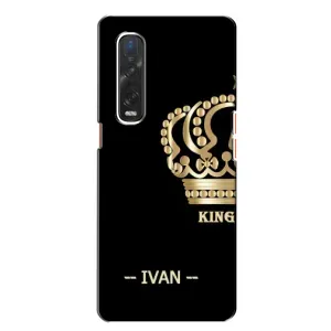 Чехол с рисунком «IVAN» для OPPO Find X2