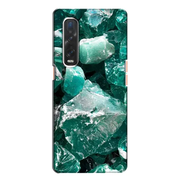 Чехол с рисунком «Изумруд» для OPPO Find X2